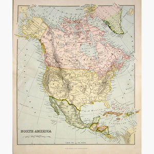 North America 1880 Maps