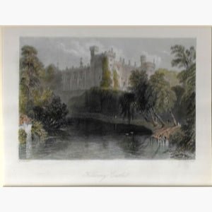 Antique Print Kilkenny Castle 1842 Prints