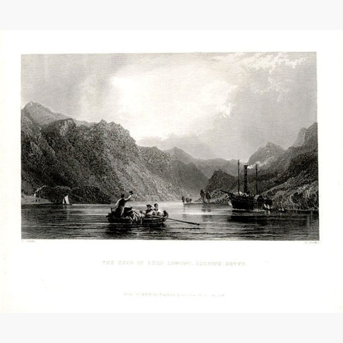 The head of Loch Lomond looking South 1836 Prints KittyPrint 1800s Genre Scenes Scotland Seascapes Ports & Harbours