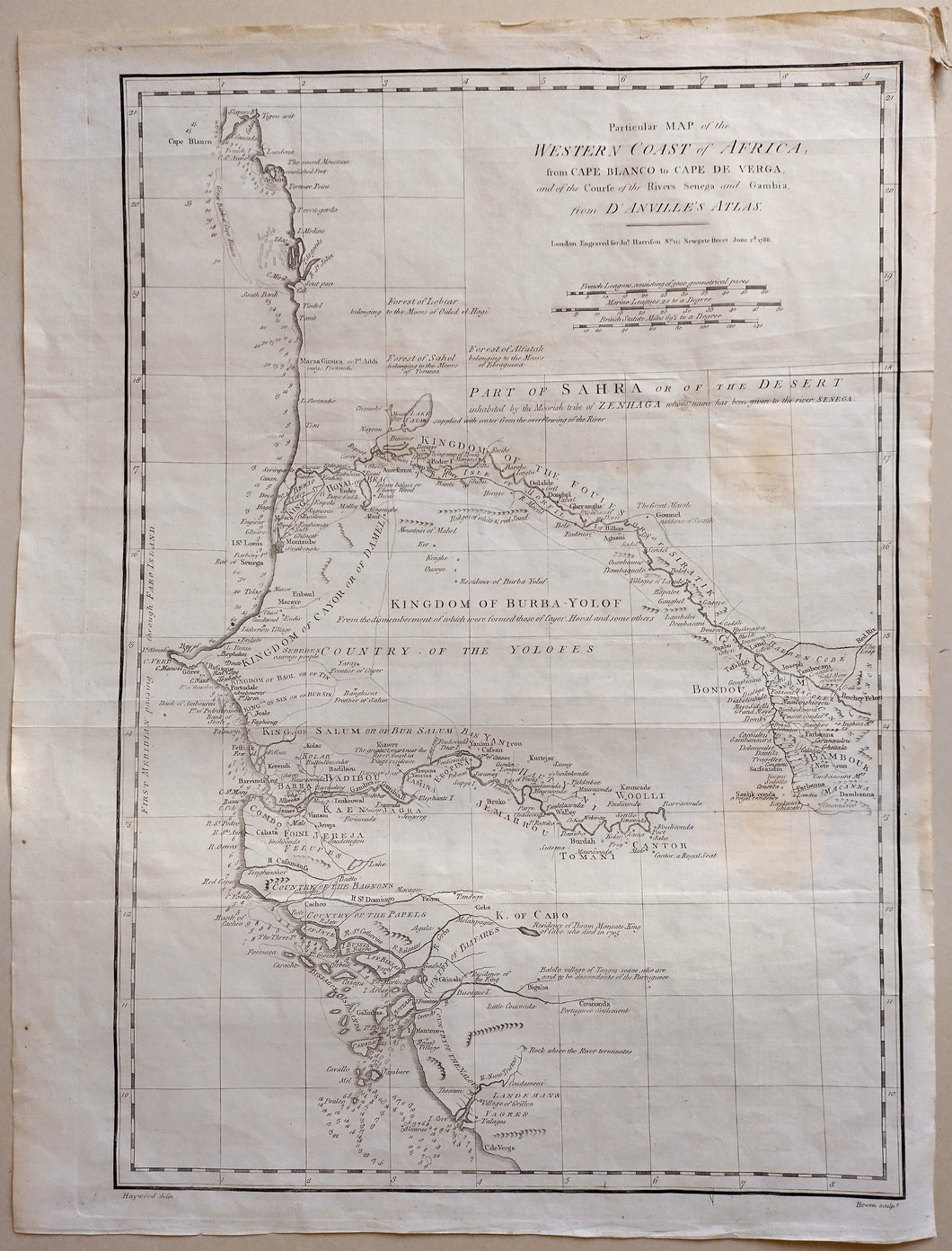 Western Coast of Africa, 1788