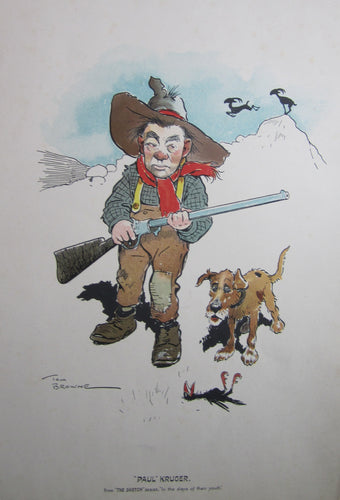 Paul Kruger from The Sketch by Tom Browne