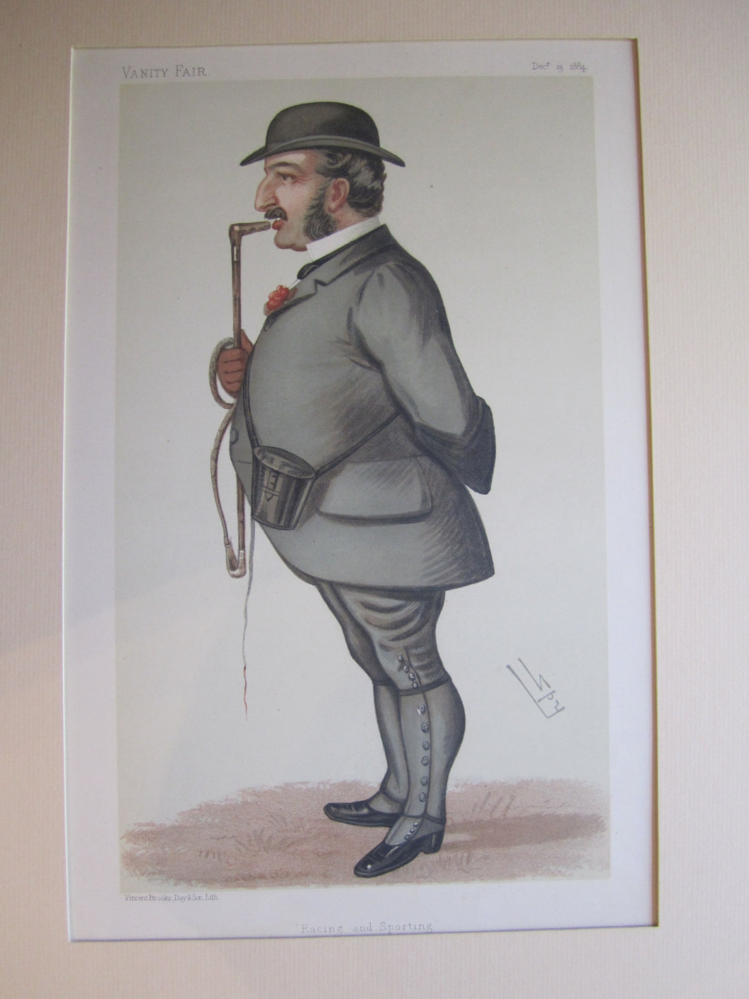 Leopold de Rothschild, Vanity Fair, 1884