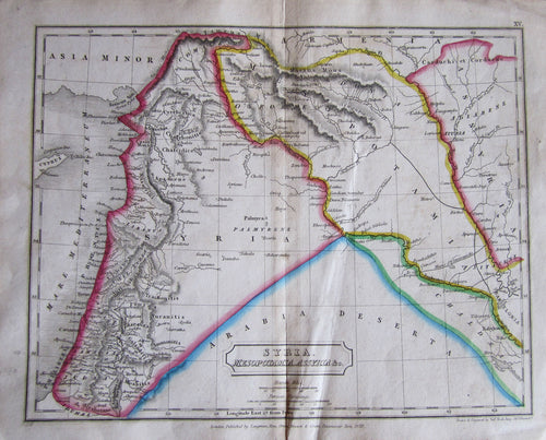 Syria, Mesopotamia, Assyria & 1829