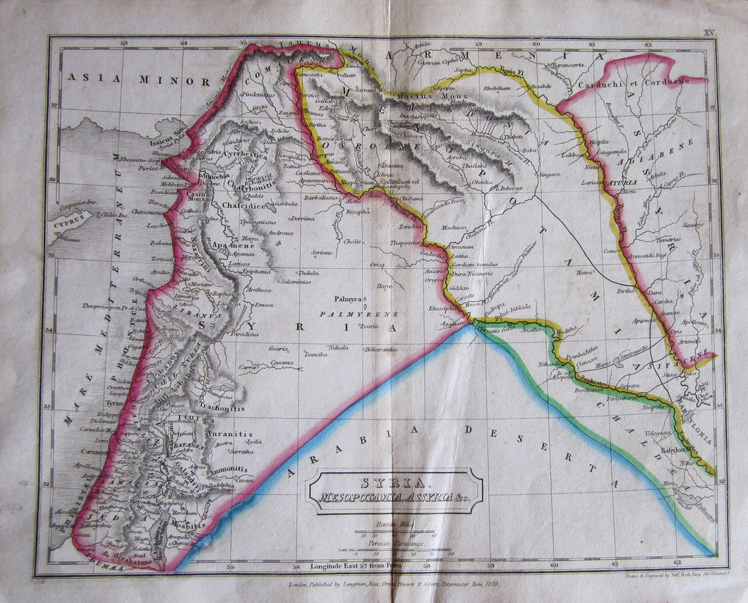 Syria, Mesopotamia, Assyria & 1829