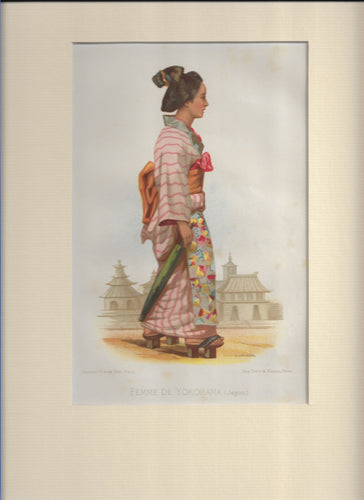 Femme de Yokohama 1875