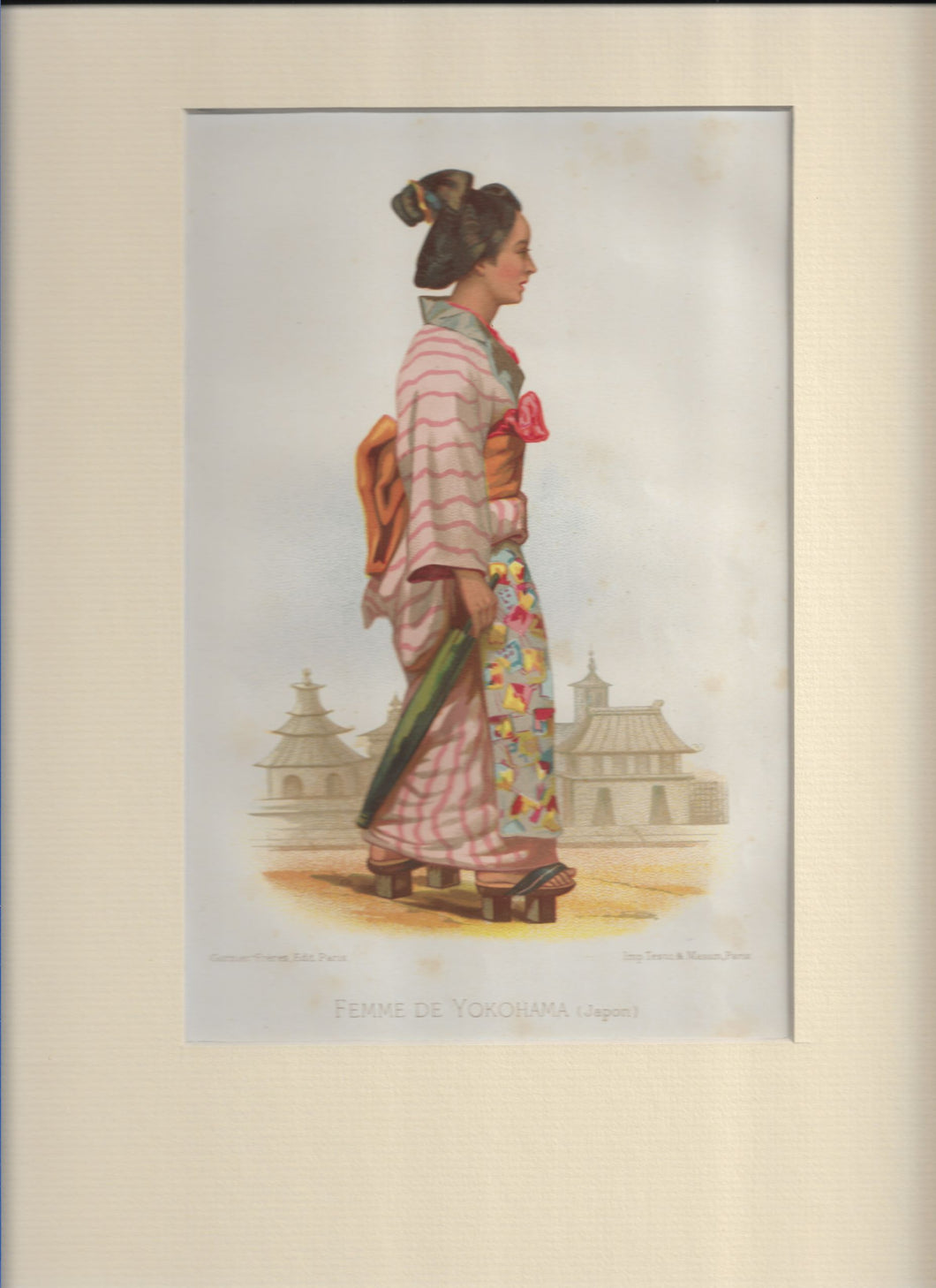 Femme de Yokohama 1875