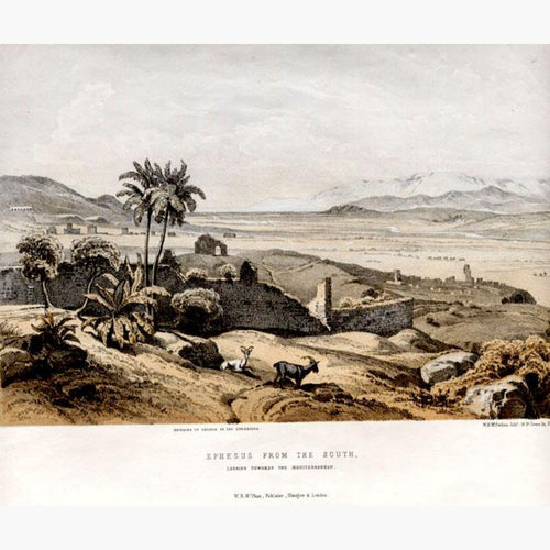 Antique Print Ephesus from the South c.1800 Prints
