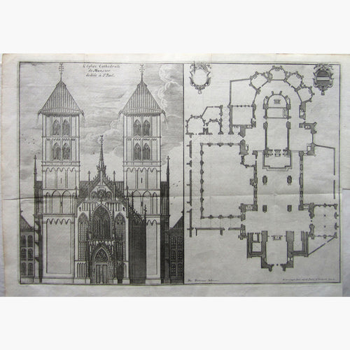 Leglise Cathedrale De Munster Dedice A St.paul. 1724 Prints