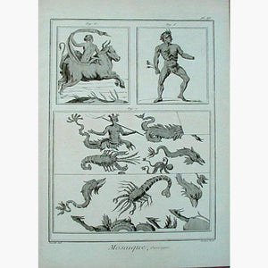Mosaique Ouvrages C.1740 Prints