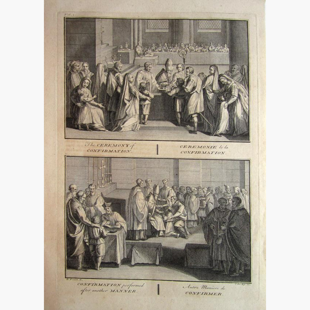 The Ceremony of Confirmation 1734 Prints KittyPrint 1700s Religion