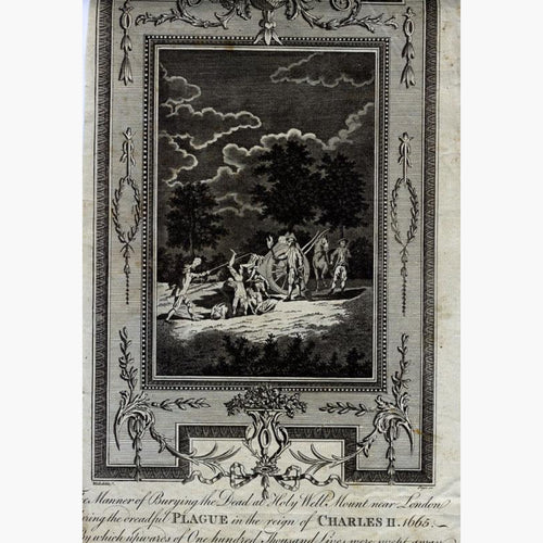 The Plague c.1780 Prints KittyPrint 1700s Anatomy & Medical Genre Scenes