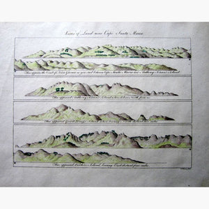 View Of Land Near Cape Santa Maria 1813. Prints