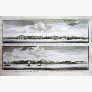 Vue De L'entree Du Port D'acapulco 1747 Kittyprint Prints