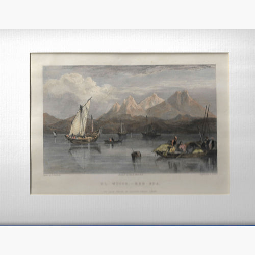 El Wuish Red Sea 1835 Prints