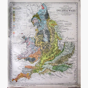 Engalnd and Wales 1881 Maps