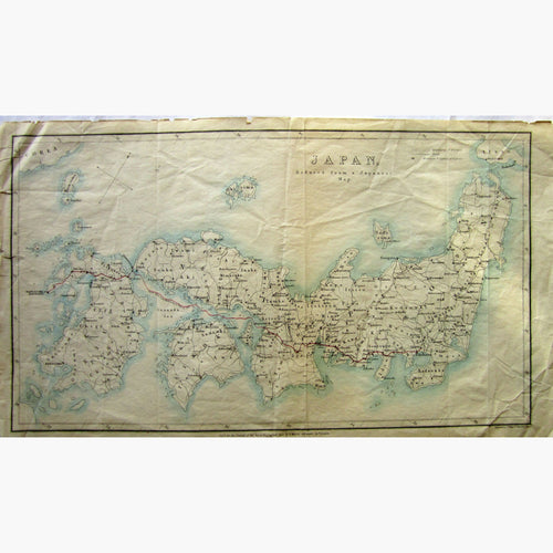 Japan 1861 Maps