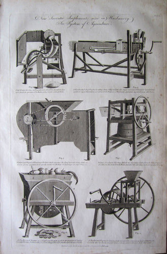 Antique Print, Agriculture,1794