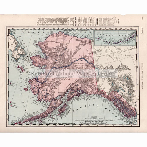 Alaska 1898. Maps