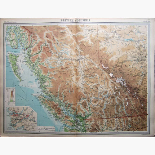 British Columbia 1922 Maps