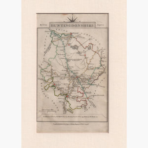 Huntingdonshire 1792 Maps
