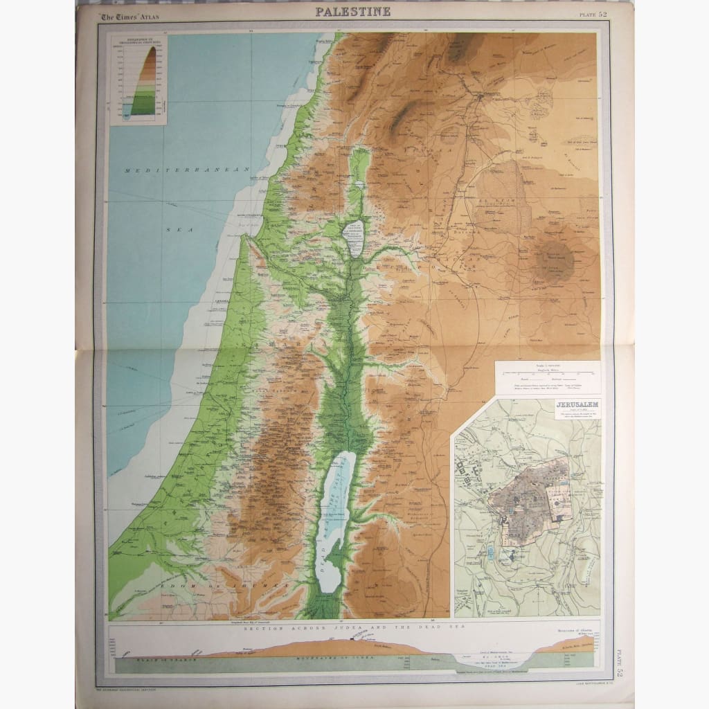 Palestine 1922 Maps