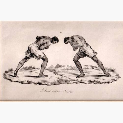 Boxers 1839 Prints KittyPrint 1800s Genre Scenes Military