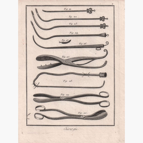 Chirurgie Pl.9 Diderot Prints