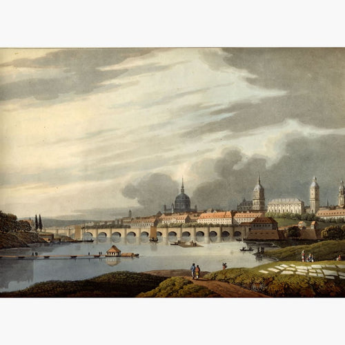 Dresden 1815 Prints KittyPrint 1800s Germany Townscapes