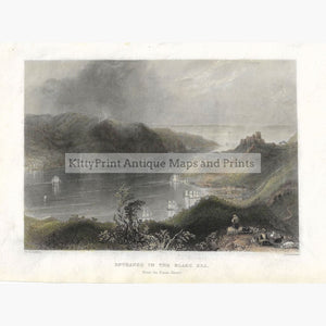 Antique Print Entrance to the Black Sea 1838 Prints