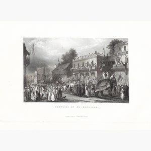 Antique Print Festival of Al-Mohurram 1845. Prints