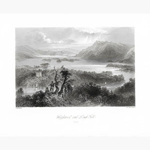 Hazlewood And Lough Gill Sligo 1842 Prints
