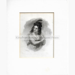 Antique Print Lady c.1840 Prints