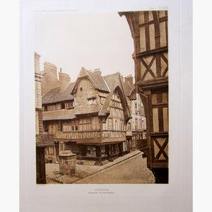 Lisieux Maison Planefort C.1910 Prints