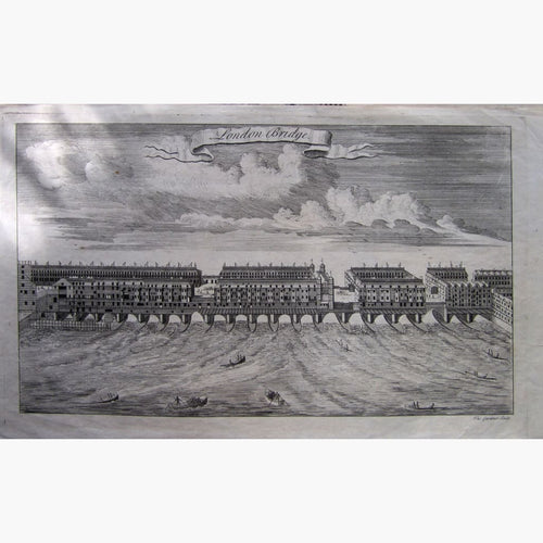 London Bridge 1770 Prints
