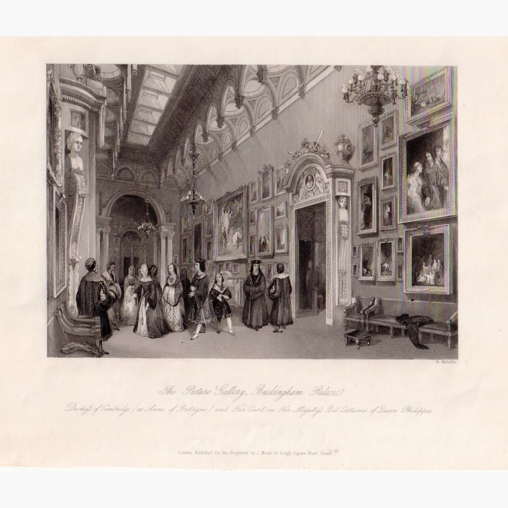 London Buckingham Palace C.1840 Prints