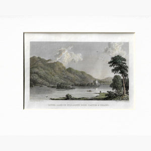 Antique Print Lower Lake Of Killarney Ross Castle 1834. Prints
