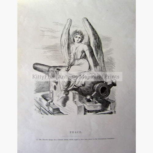 Antique Print Peace 1859 Prints