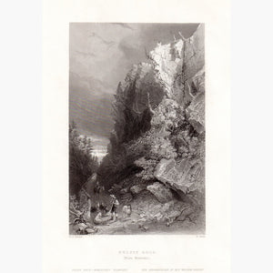 Pulpit Rock. ( White Mountain) 1839 Prints