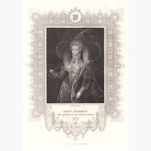 Queen Elizabeth 1853 Prints