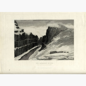 Set Of 4: Captain J Ross The Second Arctic Expedition 1834 Saumarez River Prints