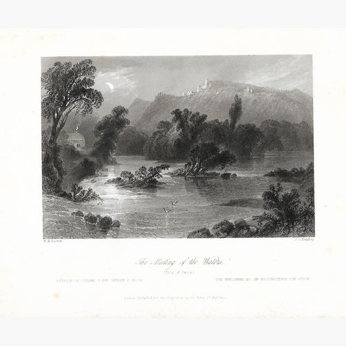 The Meeting Of The Waters 1842 Prints