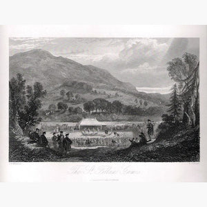 The St. Fillan Games 1840 Prints KittyPrint 1800s Genre Scenes Landscapes Scotland