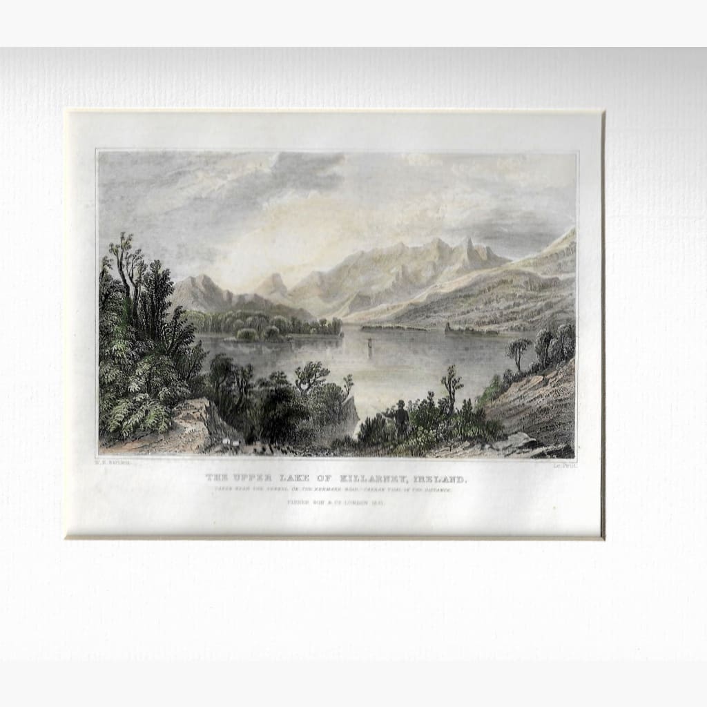 Antique Print The Upper Lake Of Killarney 1831 Prints