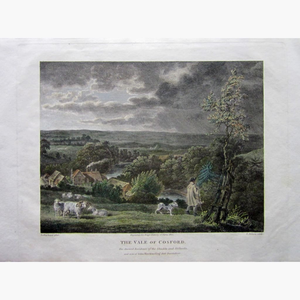 Antique Print The Vale of Cosford 1812 Prints