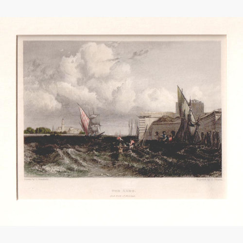 Venice The Lido 1832 Prints KittyPrint 1800s Italy Seascapes Ports & Harbours