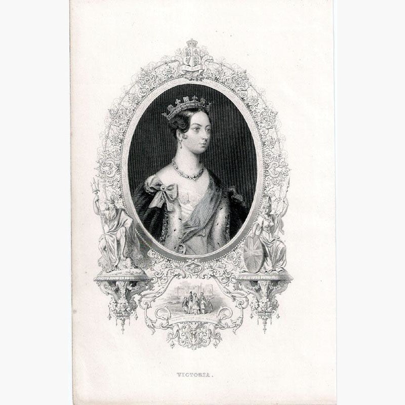 Victoria c.1850 Prints KittyPrint 1800s Royalty Nobility & Celebrity