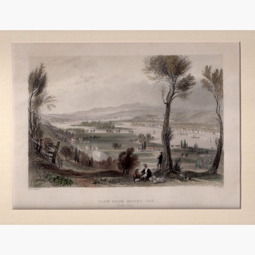 View From Mount Ida Near Troy 1839 Prints