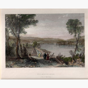 Wilkesbarre Vale Of Wyoming 1839 Prints