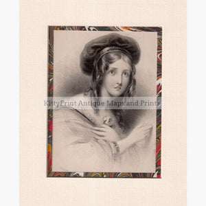 Lady c.1832 Prints KittyPrint 1800s Costumes & Fashion Portraits