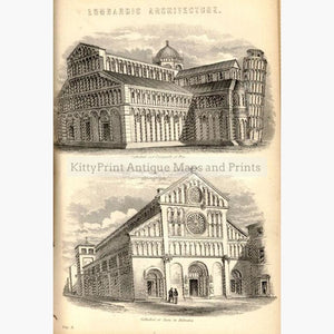 Lombardic Architecture 1881 Prints